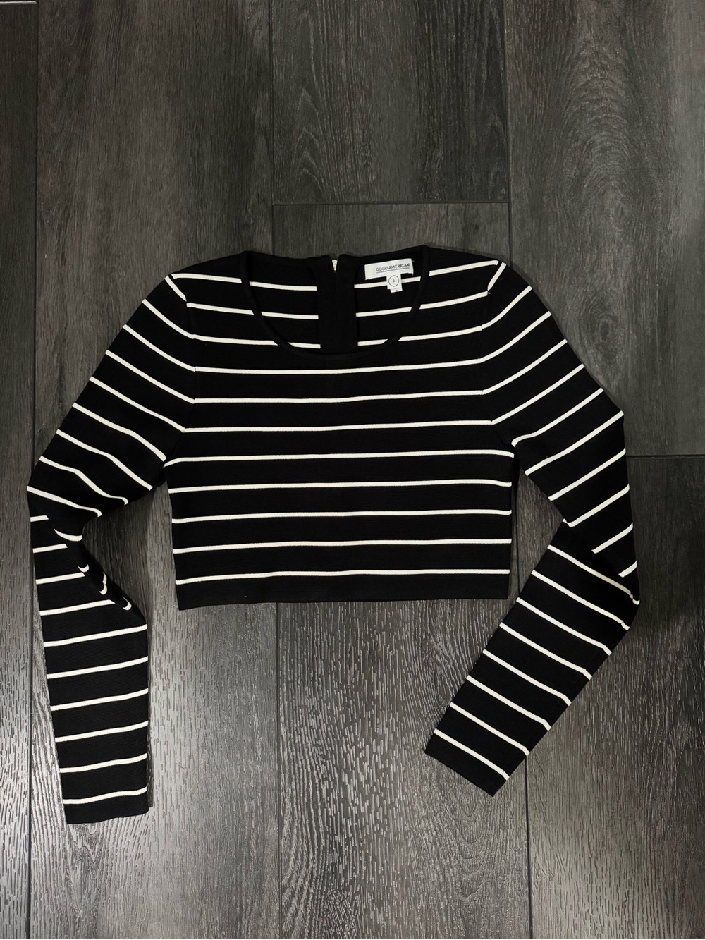 GOOD AMERICAN Women's Multi Crop-top